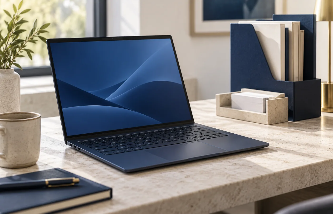 Windows笔记本与整齐的桌面文件整理环境